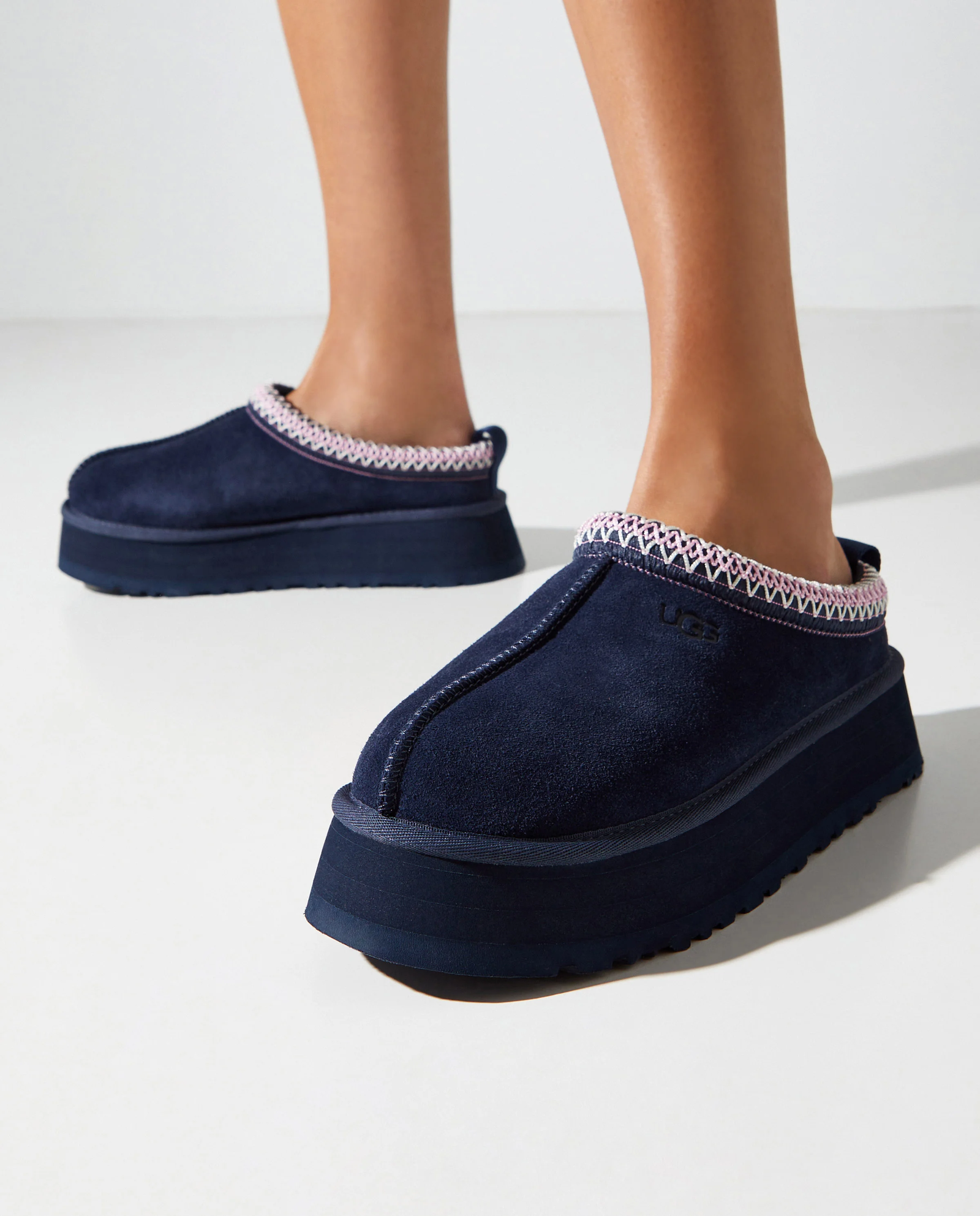 Granatowe śniegowce Tazz II - Image #1