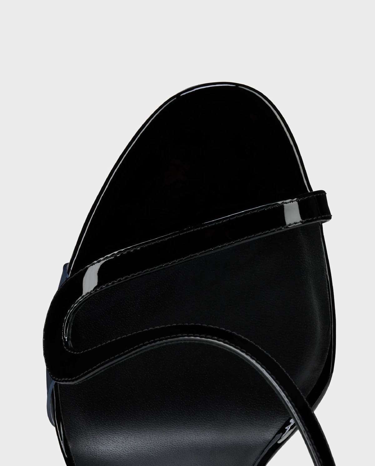 Czarne sandały na szpilce Rosa Z 100 - Image #4