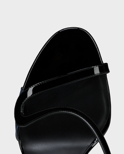 Czarne sandały na szpilce Rosa Z 100 - Image #4