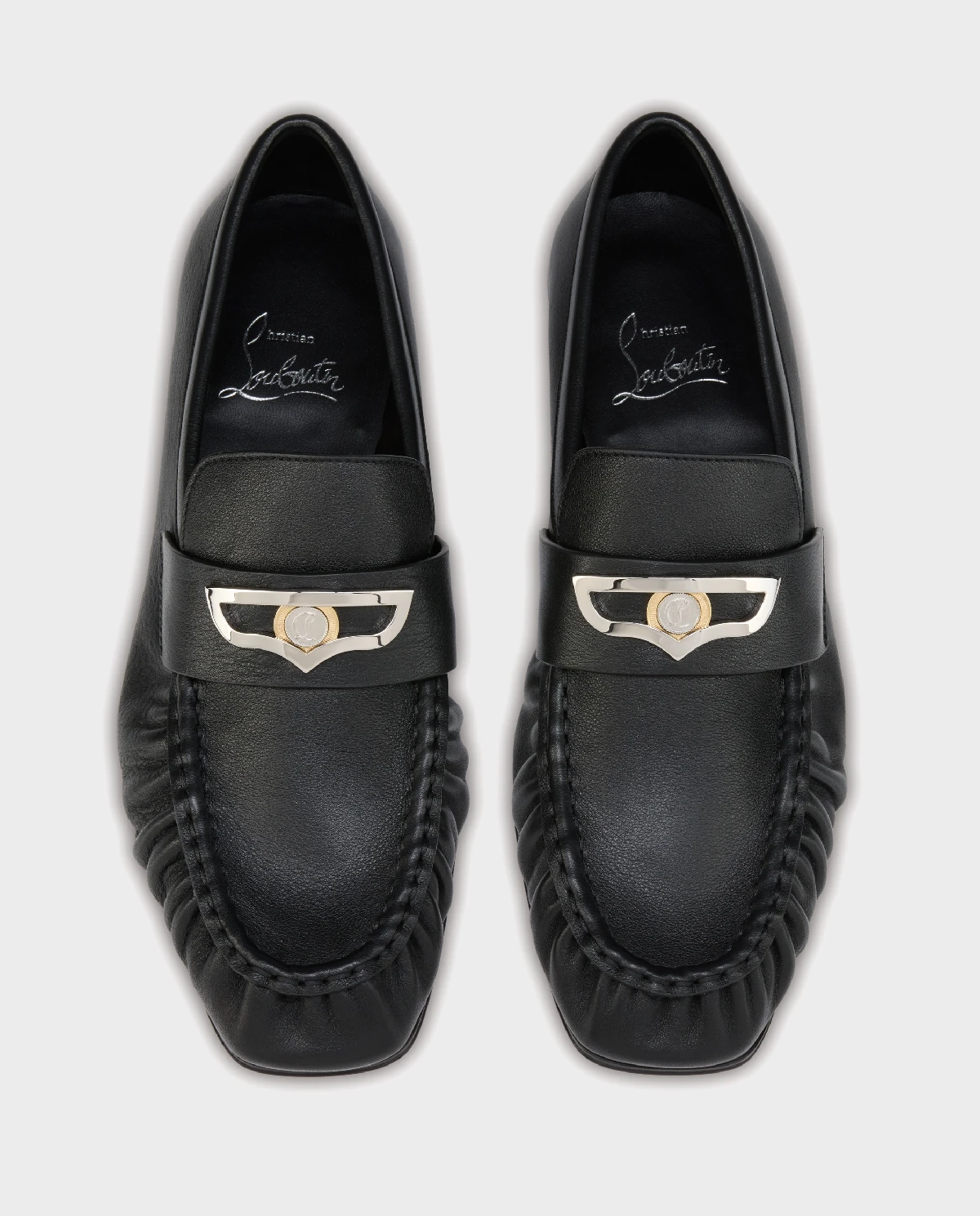 Czarne loafersy Mocallista - Image #4