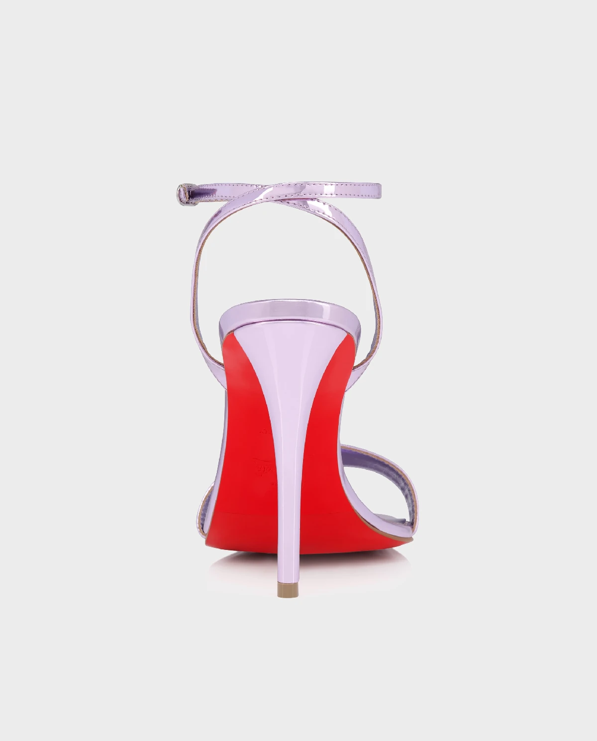 Fioletowe sandały na szpilce Miss Z 100 - Image #2