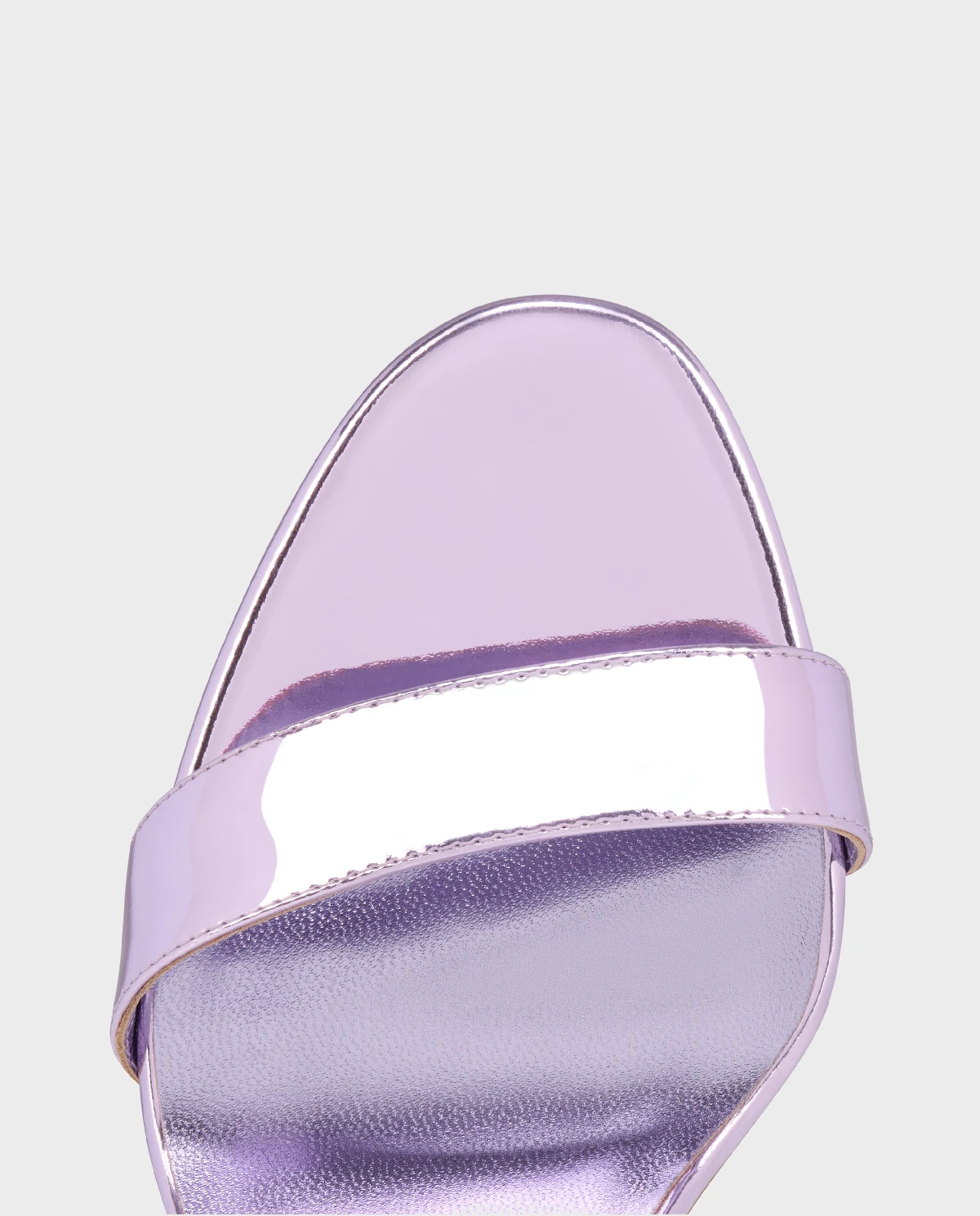 Fioletowe sandały na szpilce Miss Z 100 - Image #3