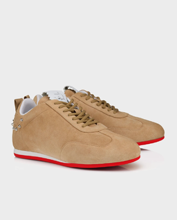 Ciemnobeżowe sneakersy Eleonora - Image #2