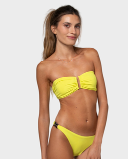 Żółty top od bikini Nina - Image #0