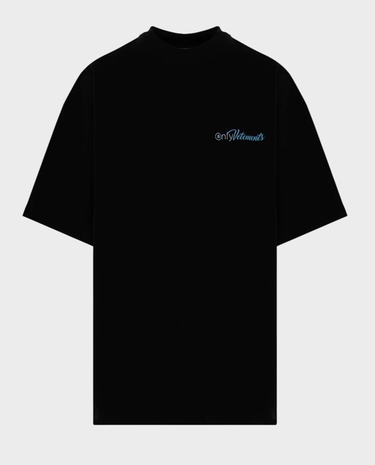 Czarny t-shirt Only Vetements