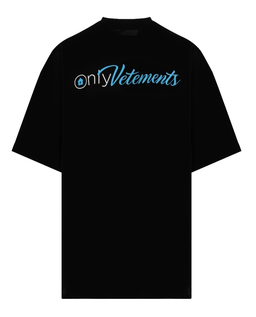 Czarny t-shirt Only Vetements - Image #1