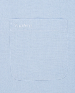 Błękitna koszula z krótkim rękawem - Image #1