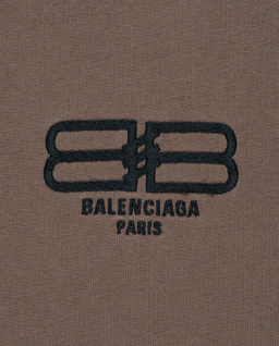 Brązowa bluza z haftowanym logo BB - Image #1