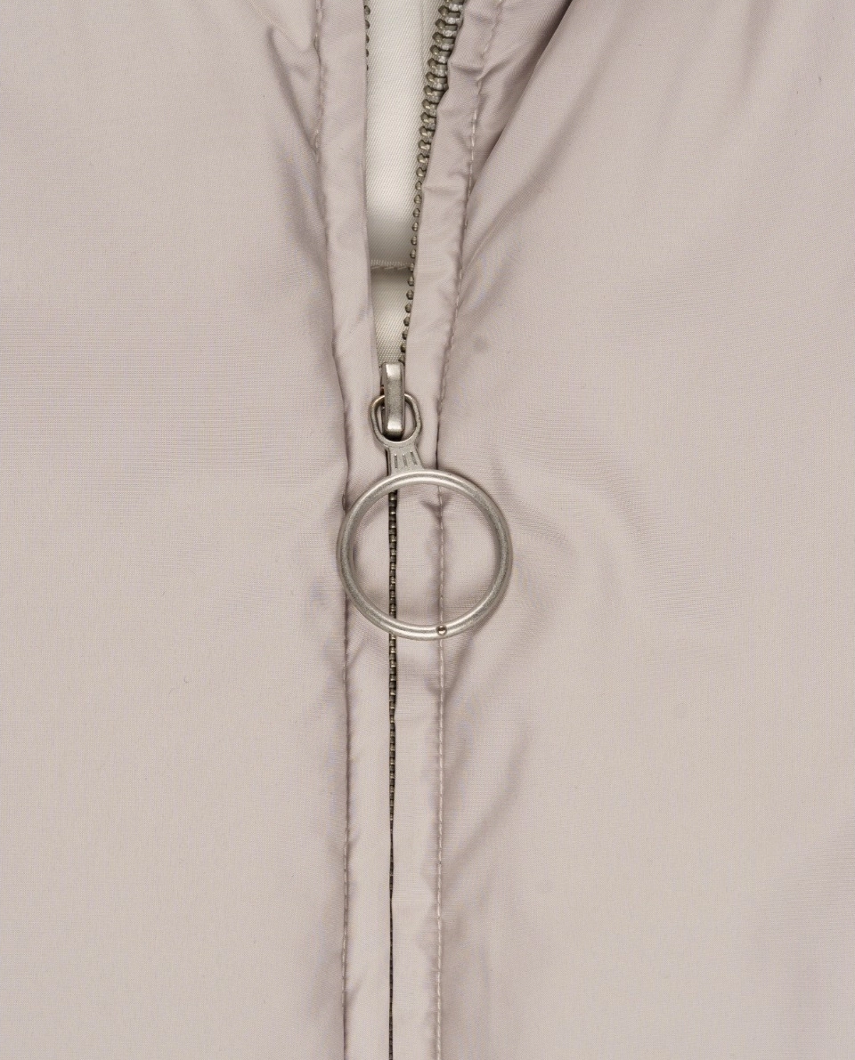 Beżowa kurtka puchowa - Image #2