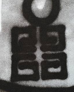 Brązowa bluza z motywem graffiti - Image #2