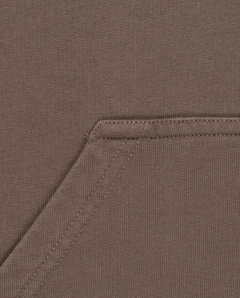 Brązowa bluza z haftowanym logo BB - Image #3