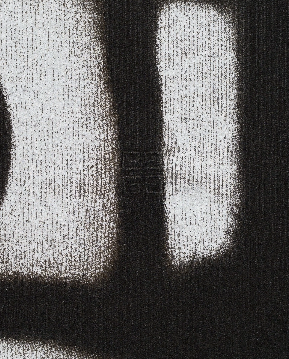 Brązowa bluza z motywem graffiti - Image #4