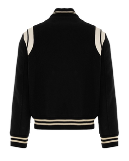 Czarna kurtka typu bomber - Image #1