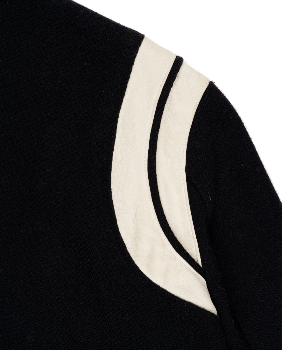 Czarna kurtka typu bomber - Image #2