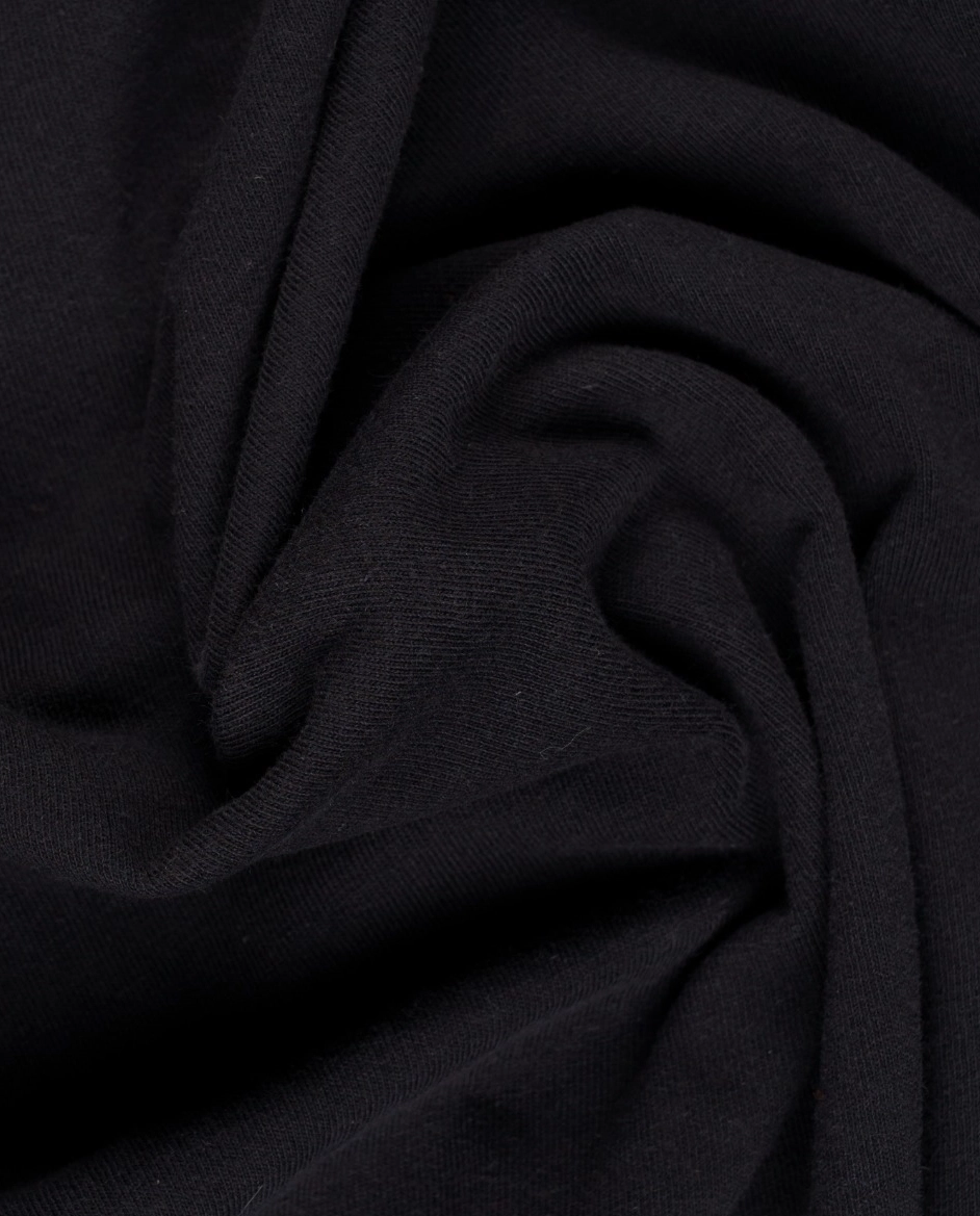 Czarny t-shirt z haftowanym logo - Image #2