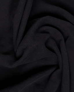 Czarny t-shirt z haftowanym logo - Image #2