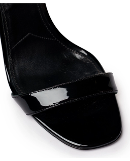 Czarne skórzane sandały Flame - Image #4