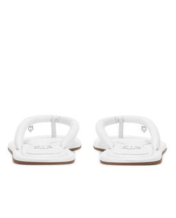 Białe skórzane japonki Grenada - Image #2