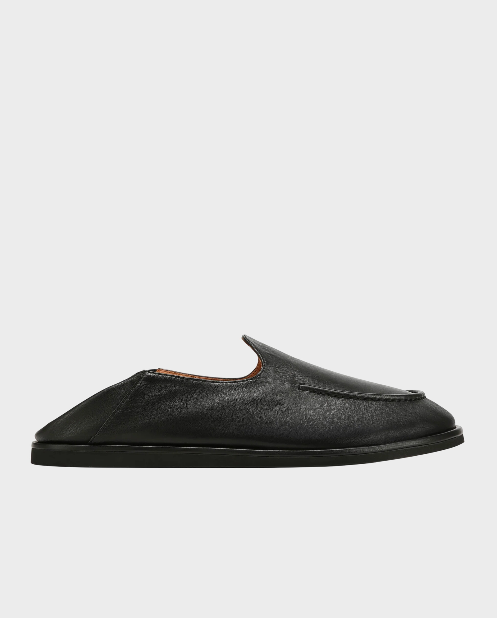 Czarne skórzane mokasyny Reef Taupe Suede - Image #2