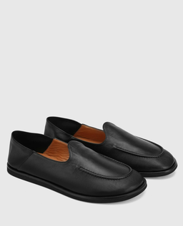 Czarne skórzane mokasyny Reef Taupe Suede - Image #1