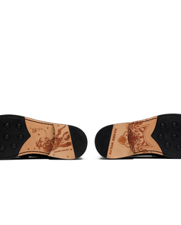 Skórzane mokasyny Roma Black Croc - Image #3