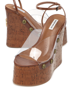 Sandały na koturnie Tiger Lilly Clear TPU - Image #2