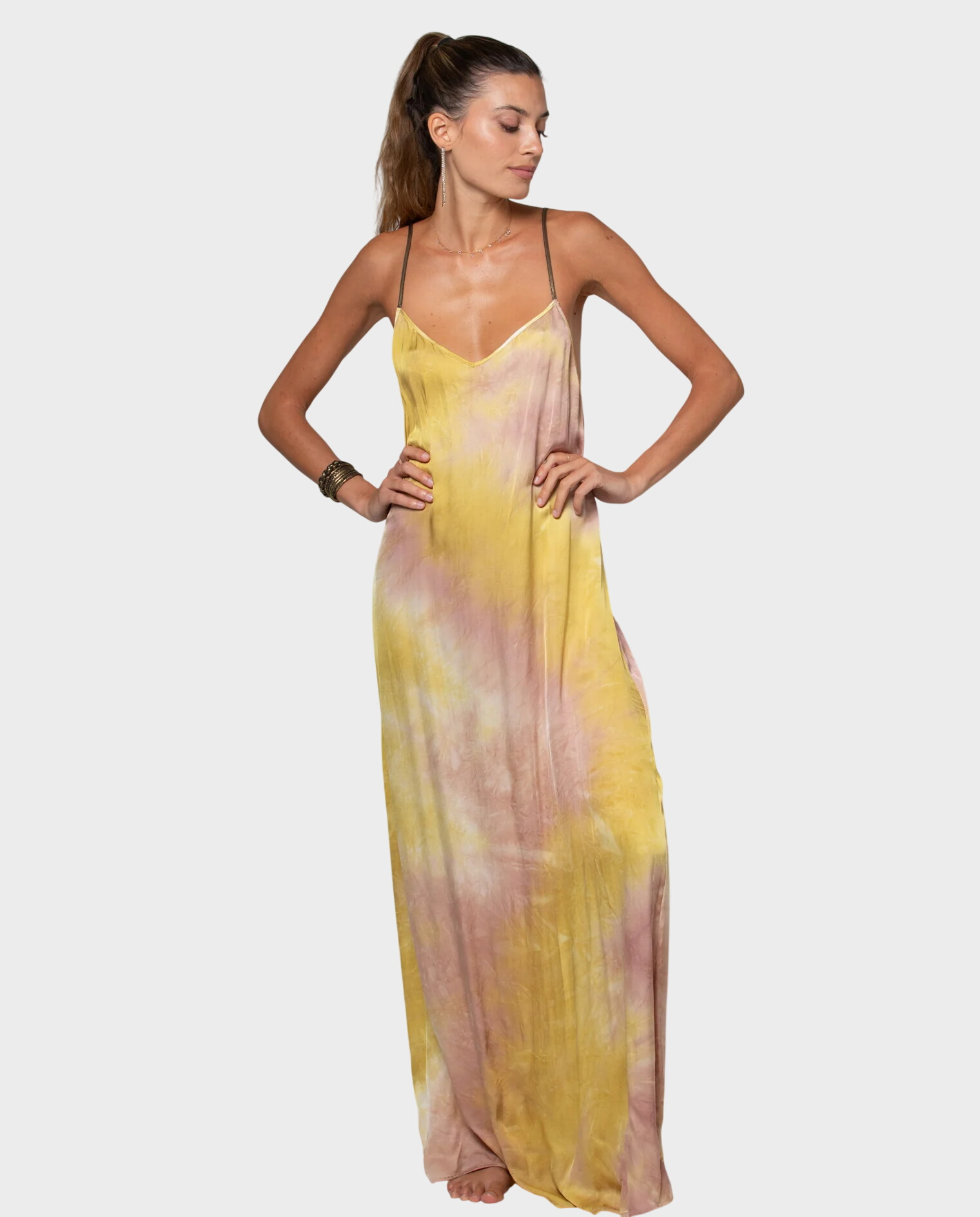 Maxi sukienka z printem Dina - Image #0