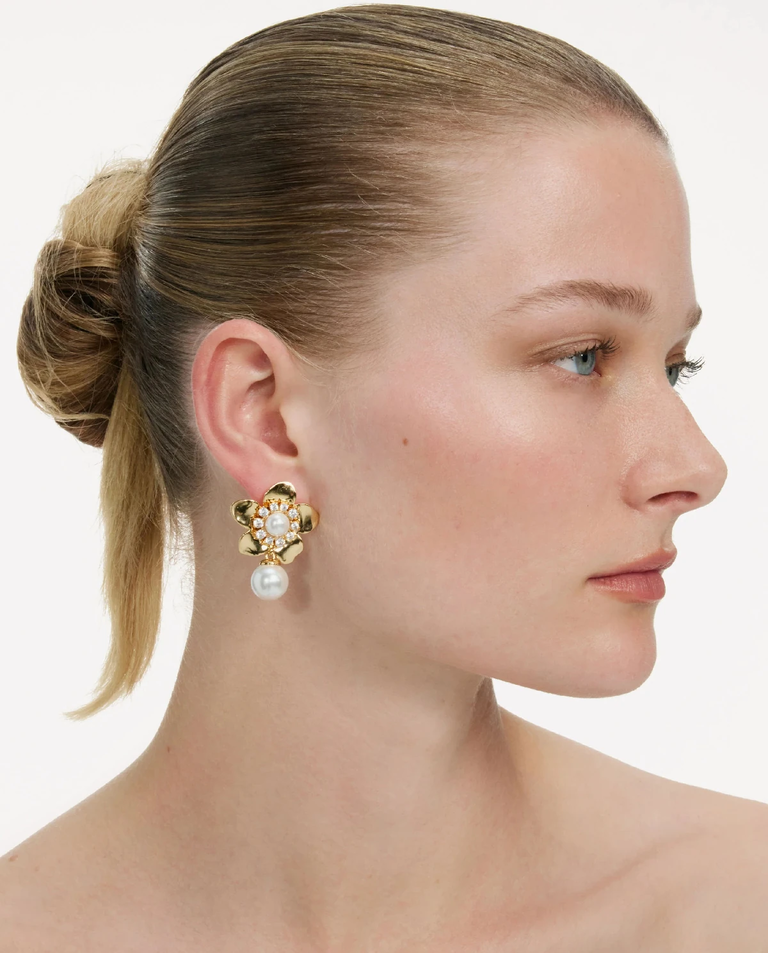 Kolczyki w kształcie kwiatów - Image #2