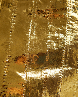 Metaliczna spódnica midi - Image #3