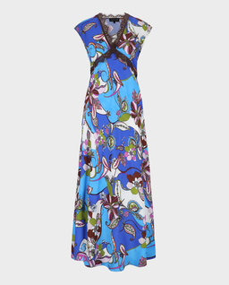 Maxi sukienka z printem Fiorella - Image #0