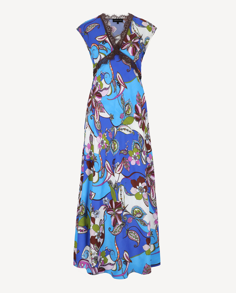 Maxi sukienka z printem Fiorella