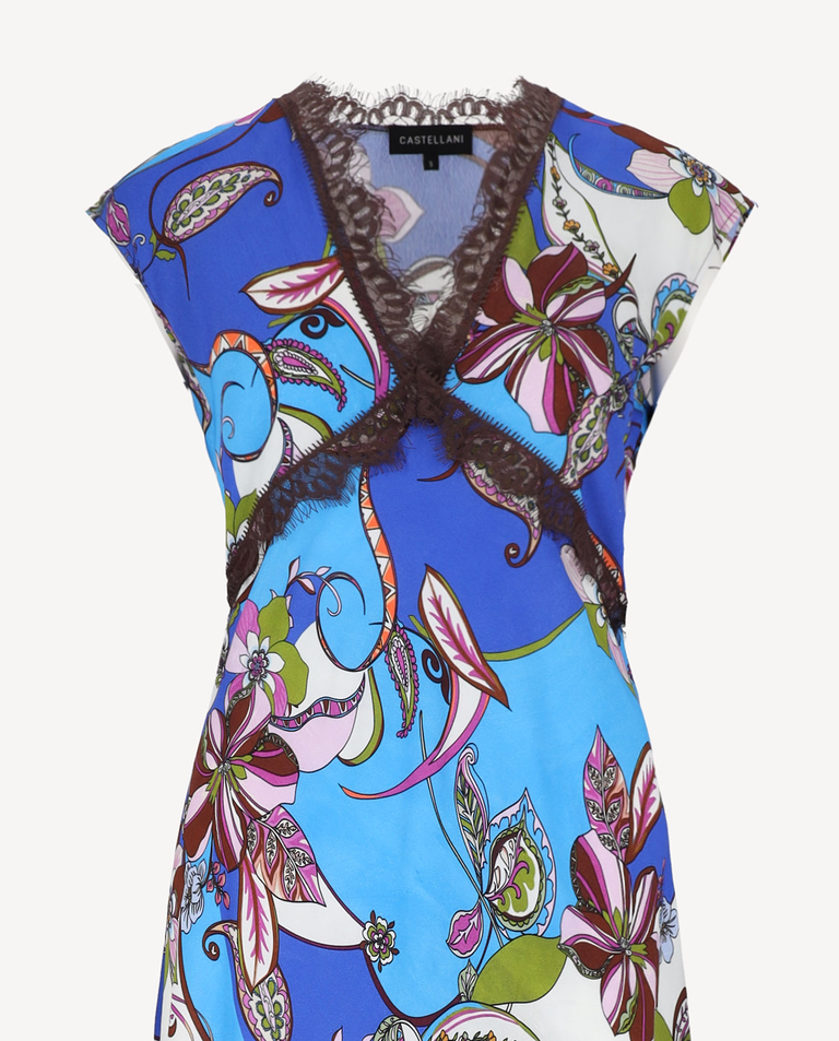 Maxi sukienka z printem Fiorella - Image #3