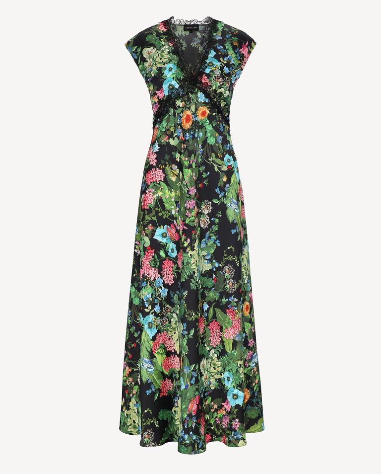 Sukienka z kwiatowym printem Fiorella - Image #3