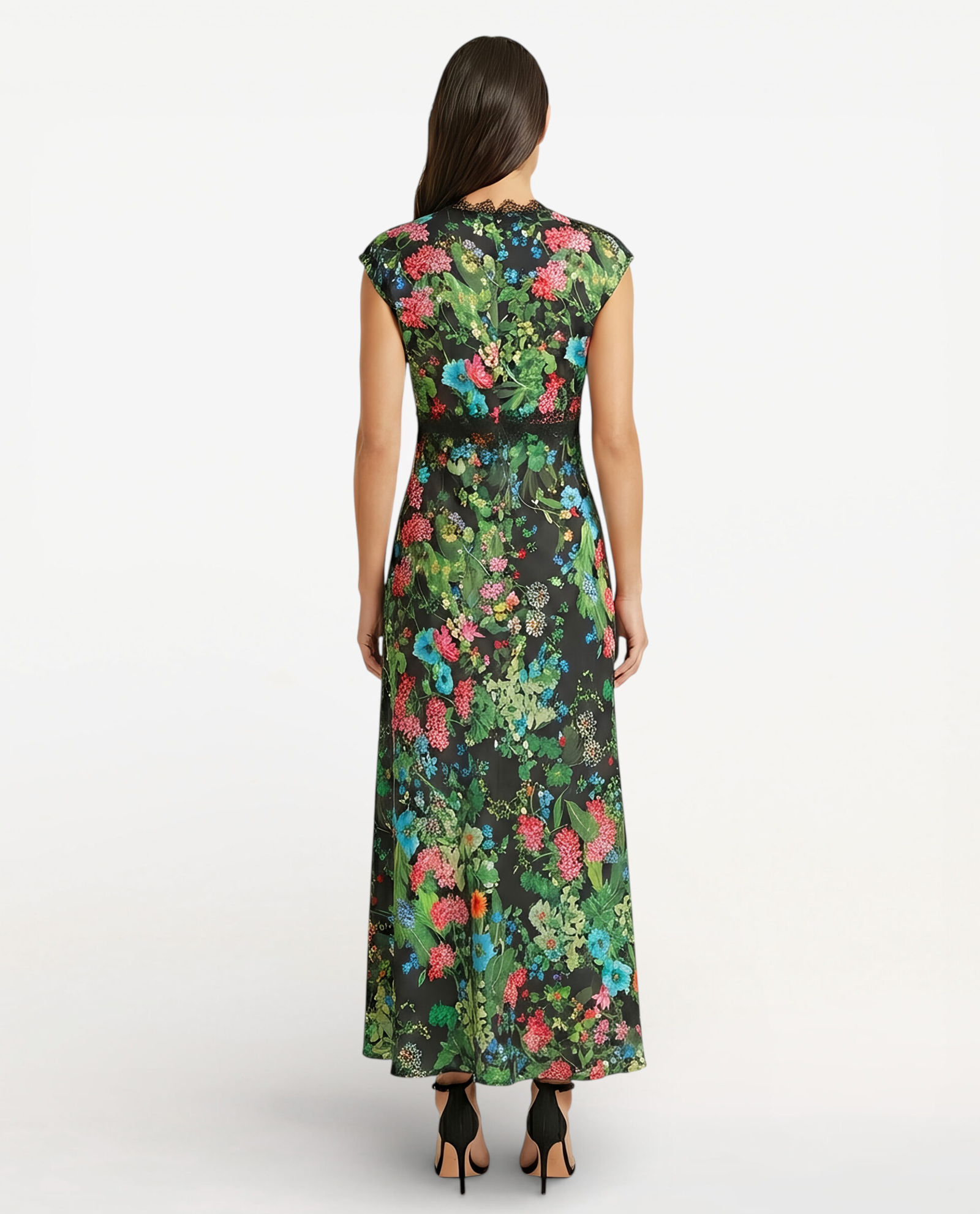 Sukienka z kwiatowym printem Fiorella - Image #2