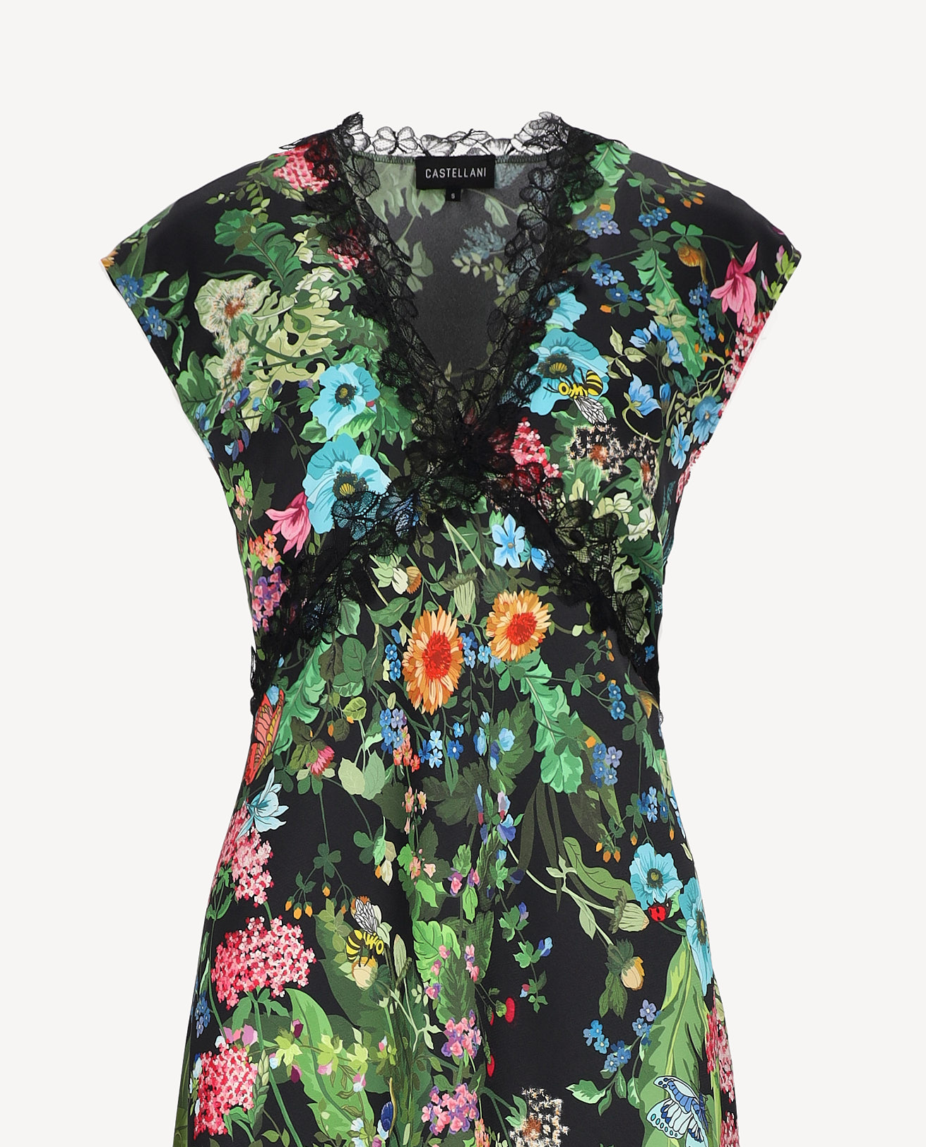 Sukienka z kwiatowym printem Fiorella - Image #5