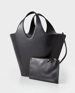 Skórzana torebka do ręki - Image #2