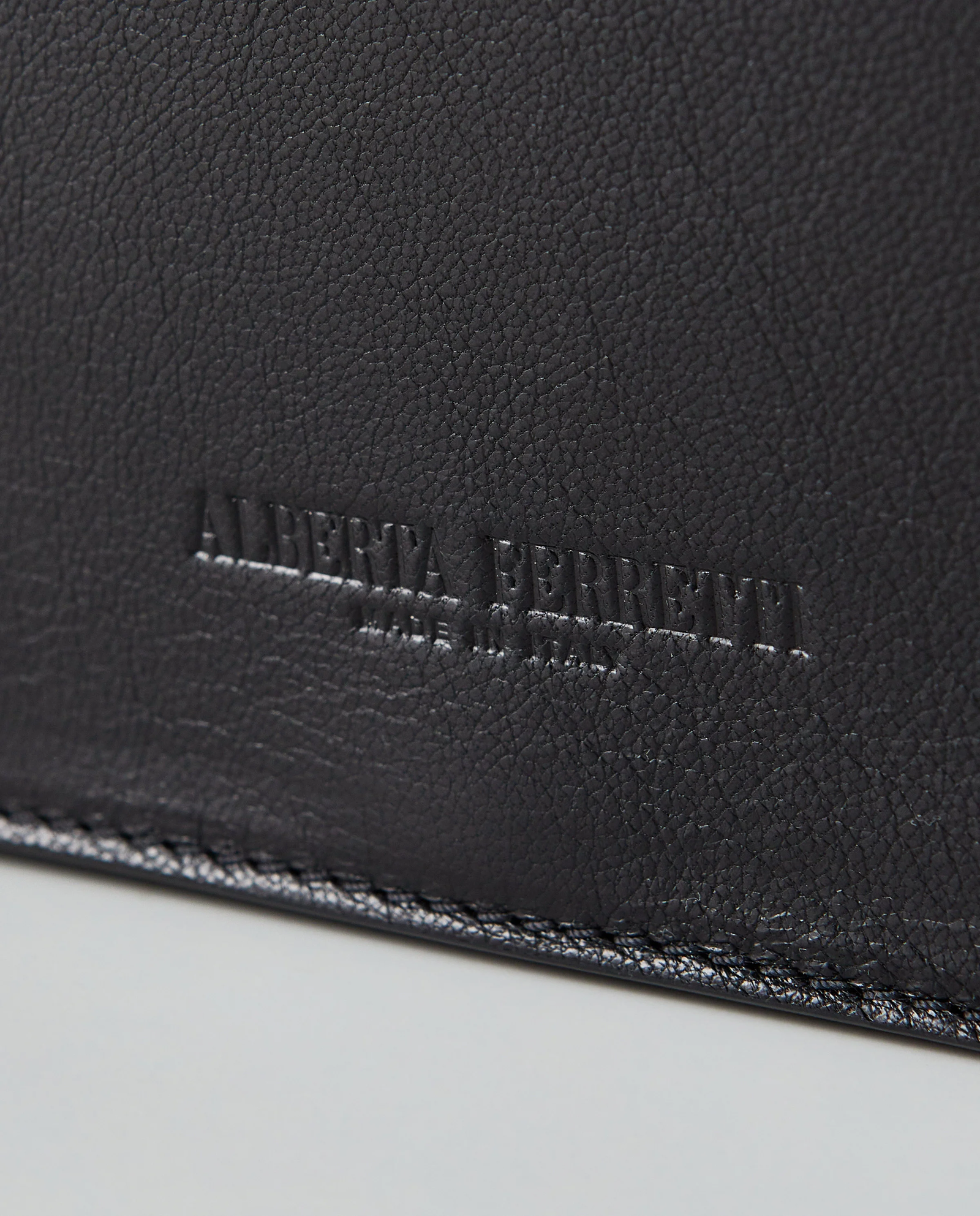 Skórzana torebka do ręki - Image #5