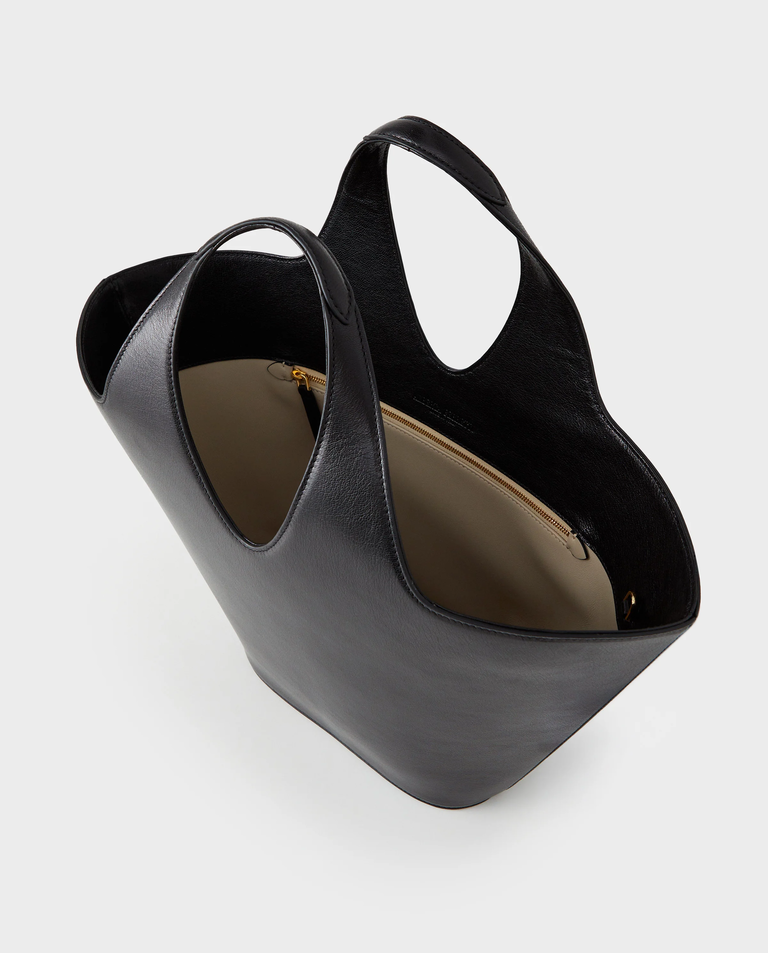 Skórzana torebka do ręki - Image #4