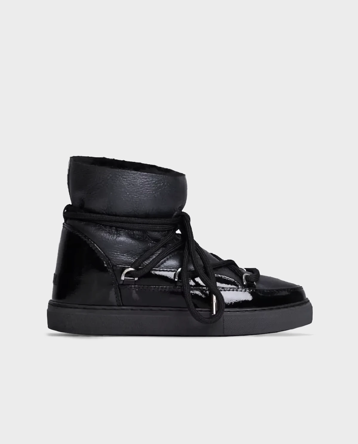 Czarne śniegowce Gloss z logo - Image #0