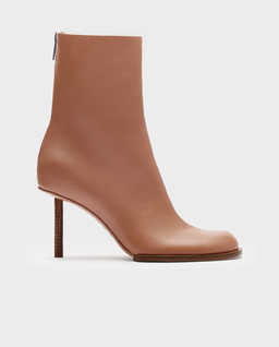 Beżowe botki Rond Carre - Image #0