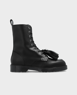 Czarne botki ze skóry - Image #0