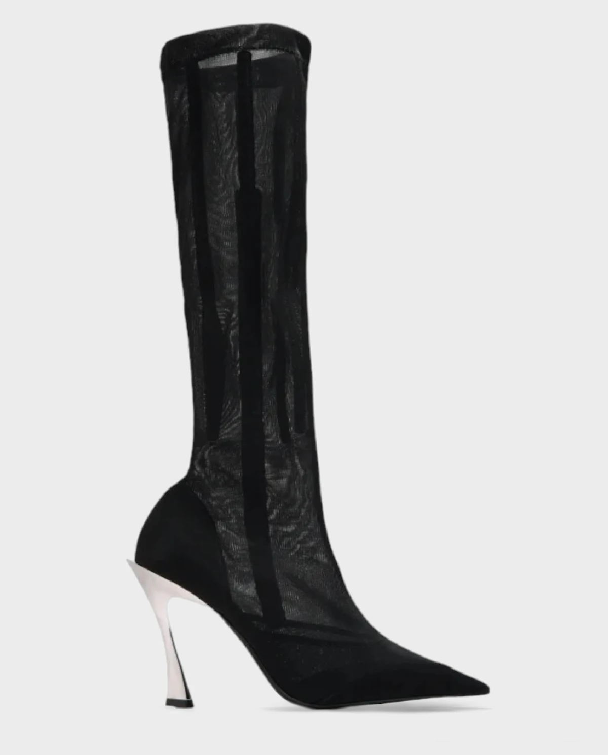 Czarne kozaki na szpilce - Image #0