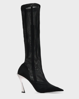 Czarne kozaki na szpilce - Image #0