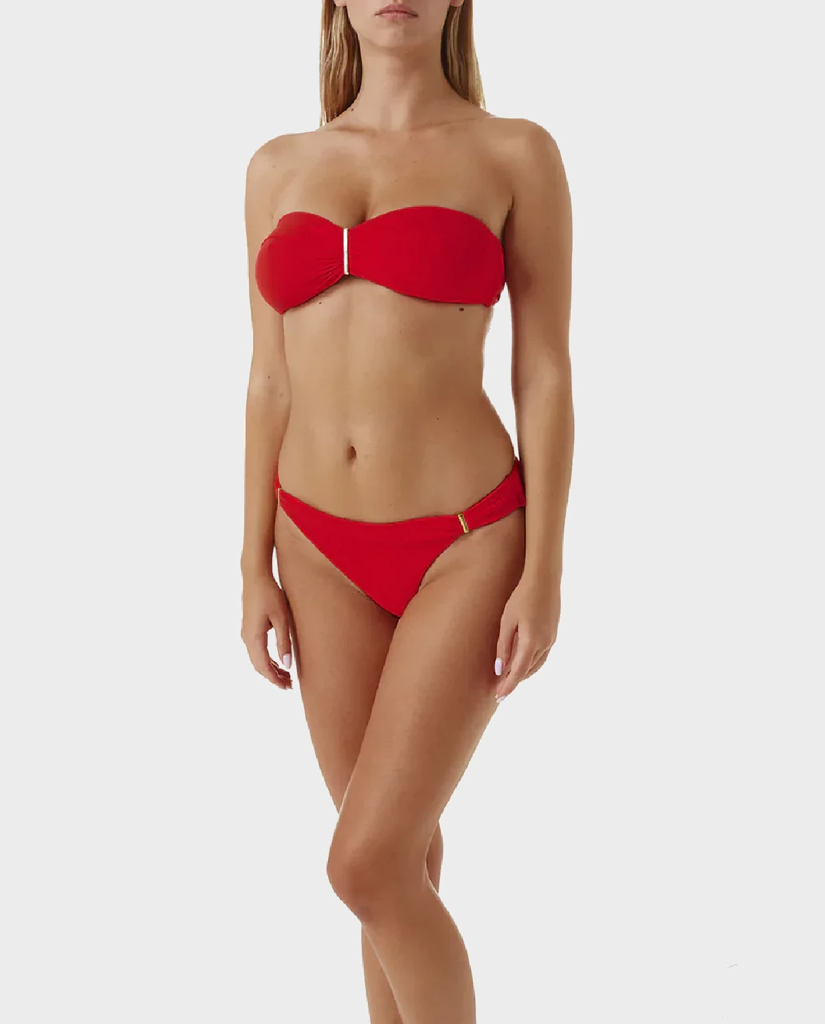 Czerwony dół od bikini Positano - Image #2