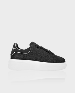 Czarne sneakersy Glitter Low Top - Image #0