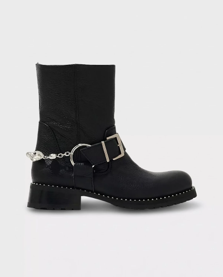 Skórzane botki Blake