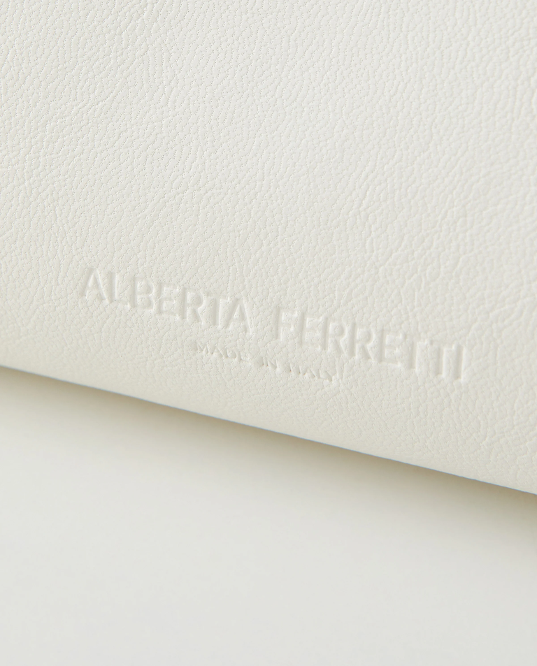 Biała skórzana torebka - Image #4