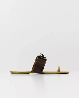 Skórzane klapki - Image #0