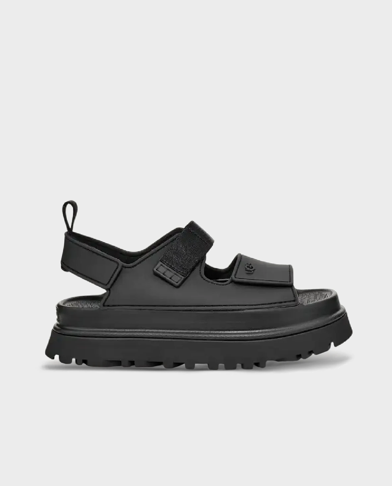 Czarne sandały Goldenglow