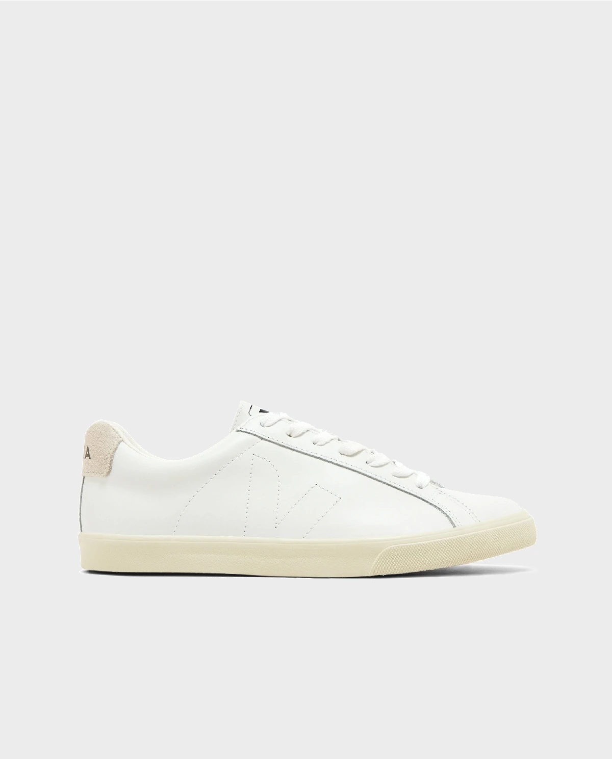 Białe sneakersy ze skóry Esplar - Image #0